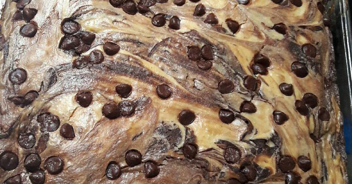 Resep Fudgy cheese brownies by David Lebovitz