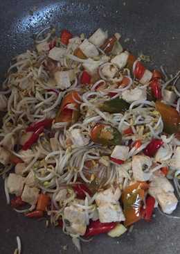 Oseng Tahu kecambah