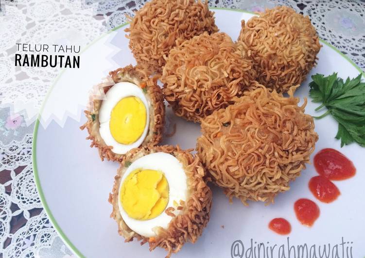 resep Telur Tahu Rambutan ??