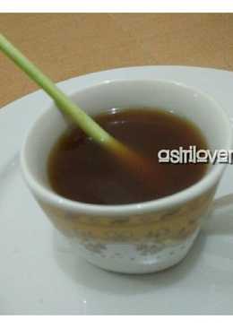 Wedang sereh lemon sederhana segar