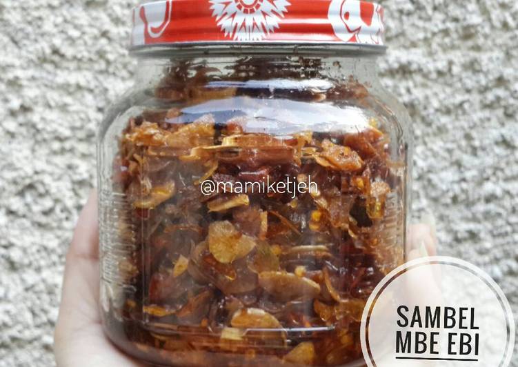Resep Sambel Mbe Ebi oleh Mami Ketjeh - Cookpad