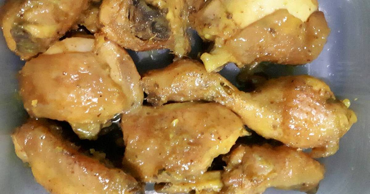 Resep Ayam ungkep bumbu kuning (mudah n simple) oleh nucha 