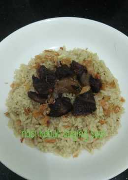 Nasi Kebuli daging sapi, magic com