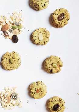 Green tea muesli cookies ðŸªðŸµ