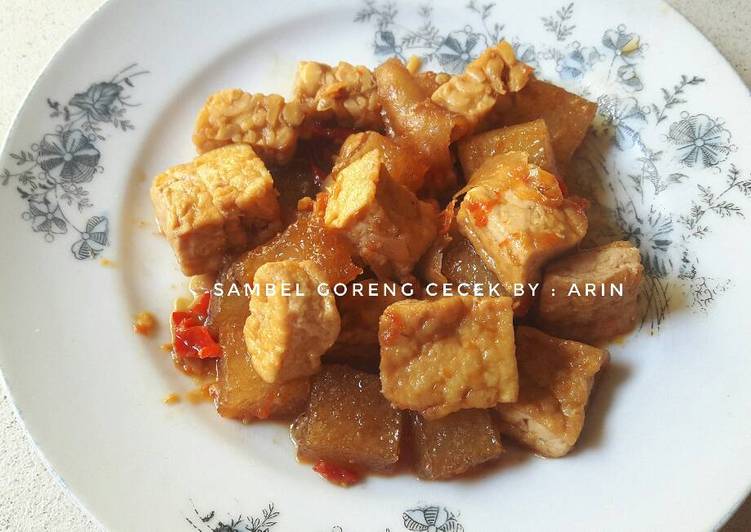 gambar untuk resep makanan Sambel goreng kikil (cecek)