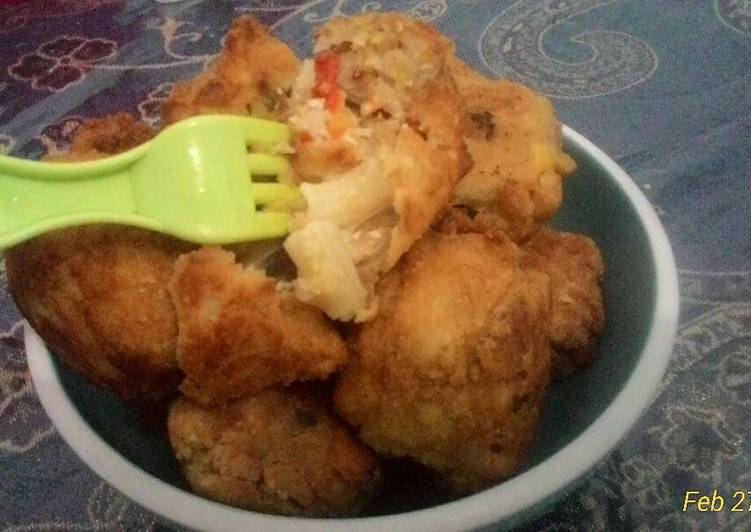 resep lengkap untuk Makaroni Kroket Spesial