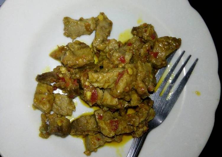 resep lengkap untuk Gulai daging sapi