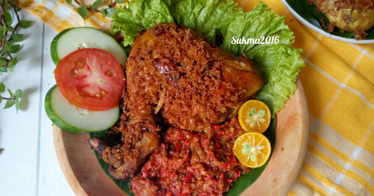 Resep Ayam Goreng Serundeng ala Sukma