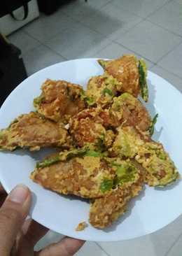 Udang Goreng+Kakap Goreng telur asin