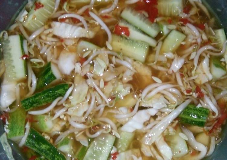 resep makanan Asinan sayur sederhana