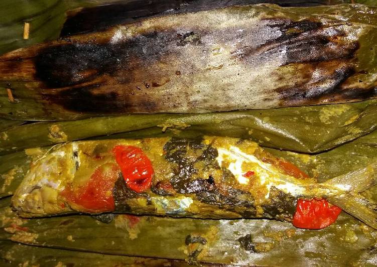 resep lengkap untuk Pepes Ikan Kembung