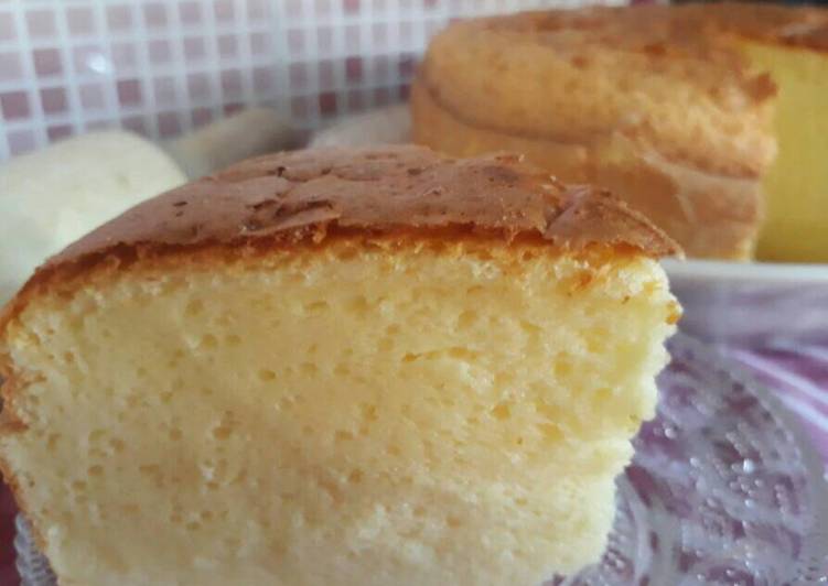 resep masakan Cotton japanese cheesecake