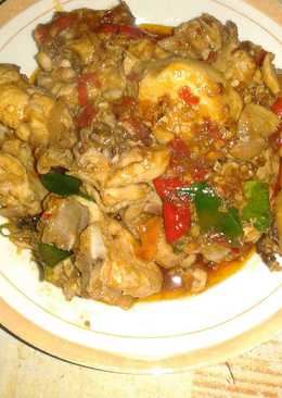 Ayam pedas masak rebus