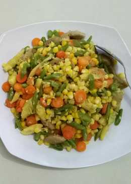 Sayur Tumis Baso Sapi