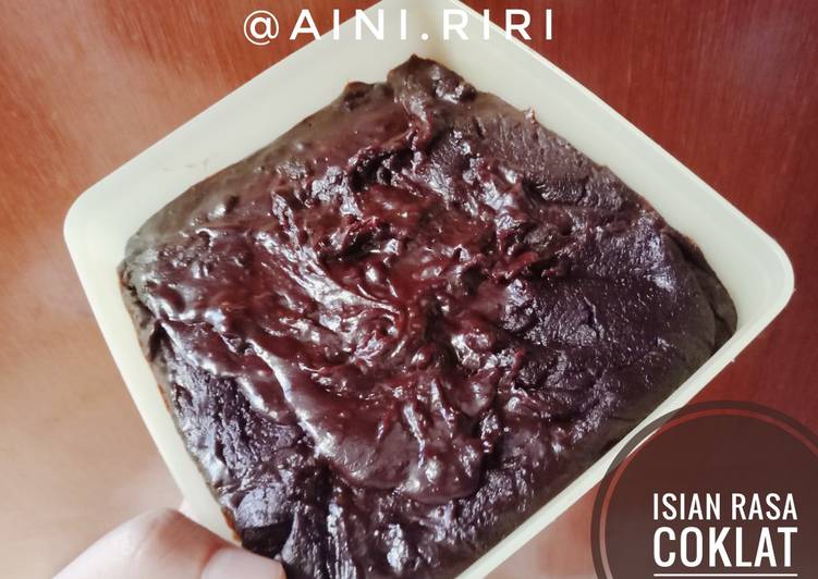 Resep Isian untuk Roti Donat Bakpau rasa Coklat Dari Aini.Riri