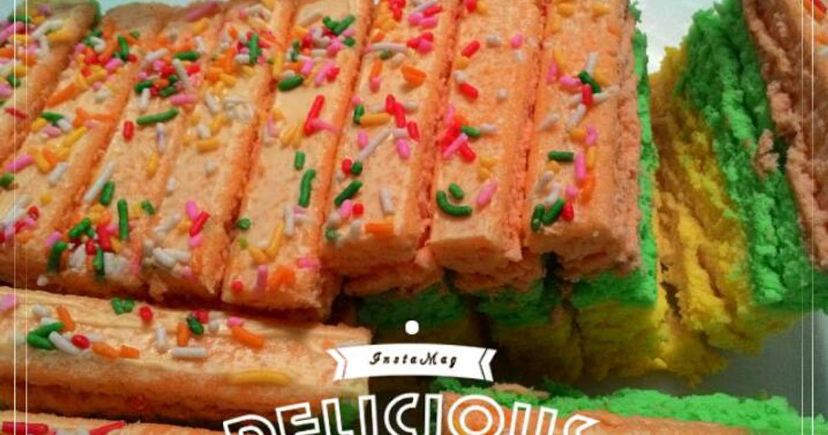 Resep Bolu Kukus Warna Warni