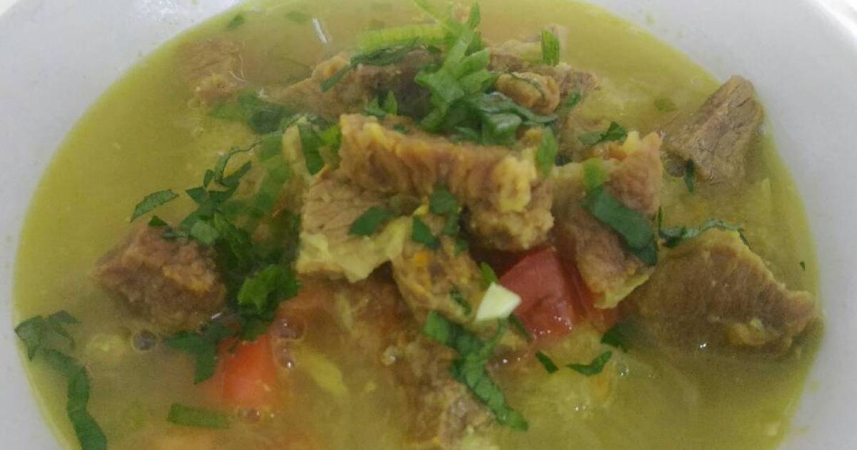 33 resep soto daging rumahan yang enak dan sederhana Cookpad