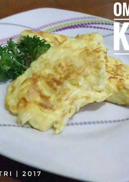 Omelette Keju