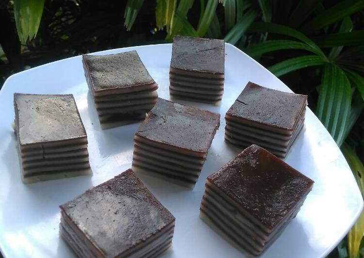 gambar untuk resep makanan Kue Lapis Coklat