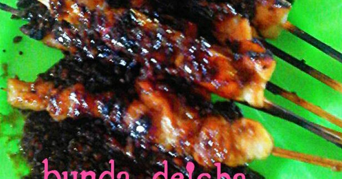 Resep Sate ayam ponorogo ala yuli bunda dd'tasya