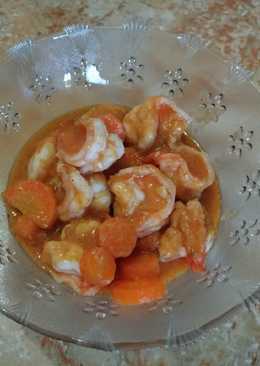 Udang Asam Manis sederhana no MSG