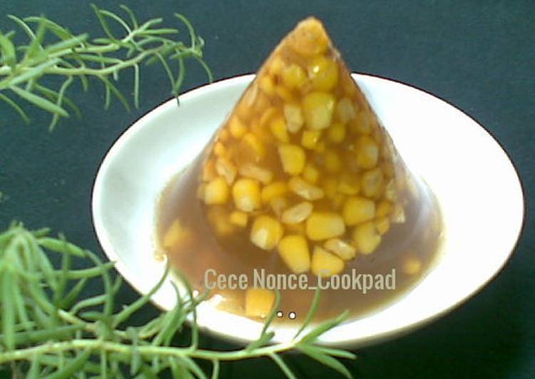 Resep Puding Gula Merah+Jagung+Nangka Kiriman dari Cece Nonce