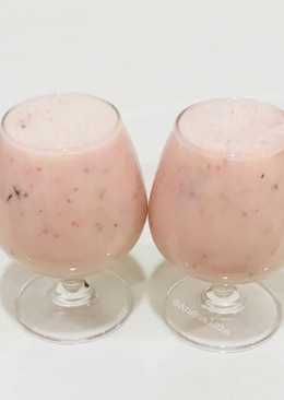 Smoothie strawberry & yoghurt