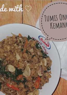 Tumis Oncom Kemangi
