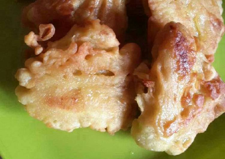 resep makanan Pisang goreng kipas