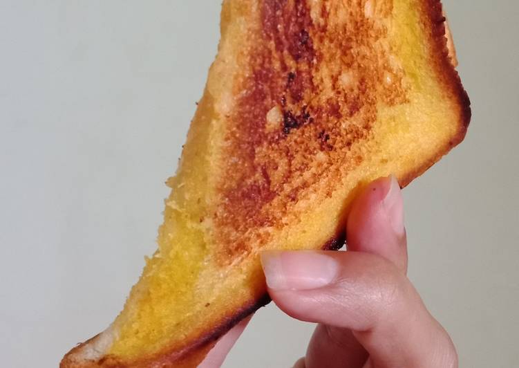 resep Roti bakar teflon