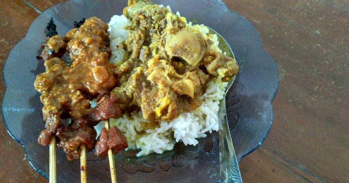  Resep Sate gule kambing madura kita berbagi oleh Heny 