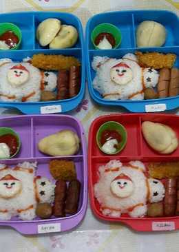 Bekal Anak Bento Turtle Fillet Ikan Nila Sosis BakarðŸ˜ŠðŸ'