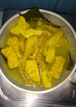 Ayam tahu tempe ungkep
