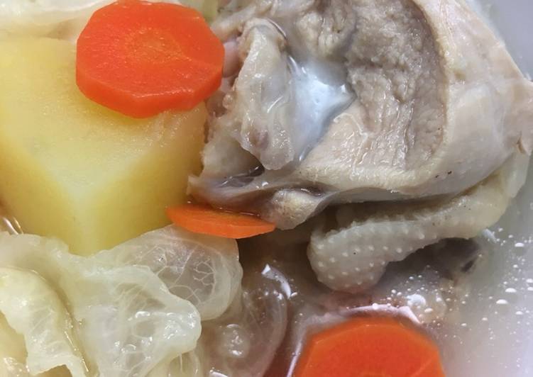 Sup Ayam Kol Wortel Kentang