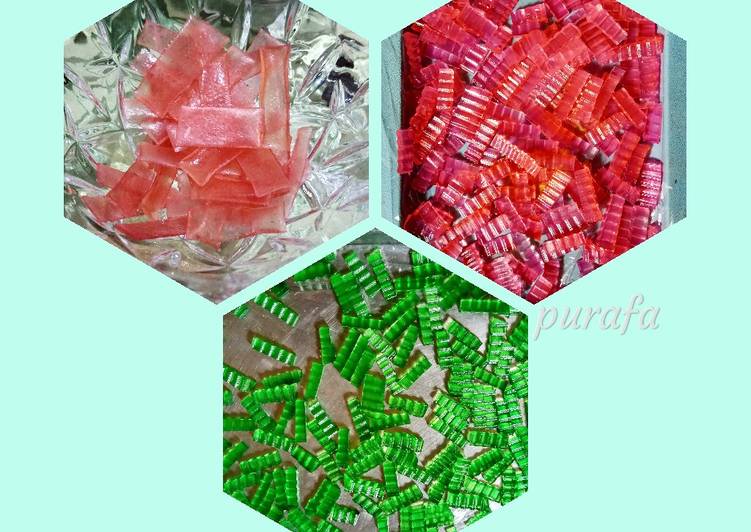 Resep Permen Agar-agar Kering Mudah Murah