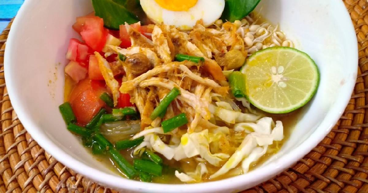 18 resep soto jogja enak dan sederhana Cookpad