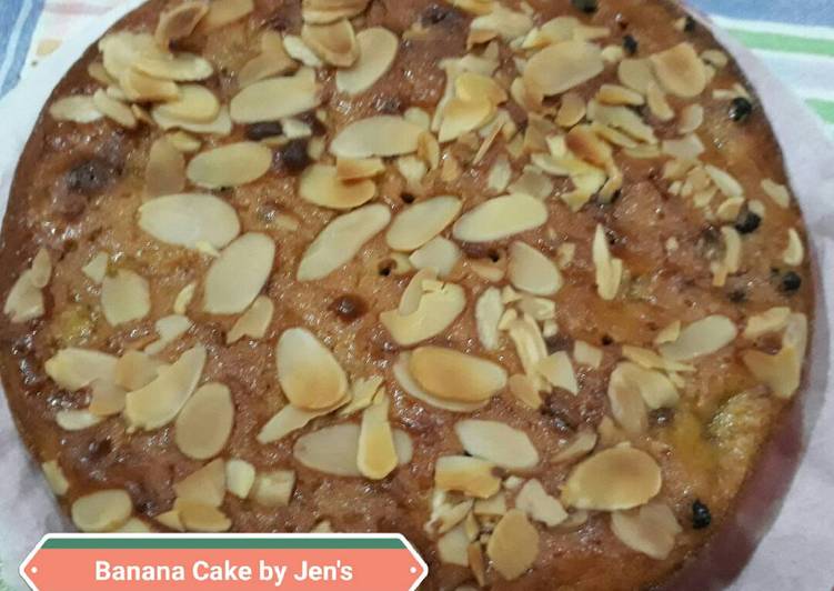 Resep Banana Cake Oleh Jen's Kitchen