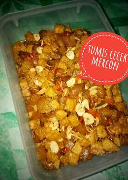 Tumis cecek mercon #kitaberbagi