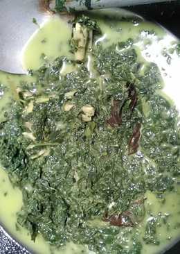 Gulai Daun ubi tumbuk