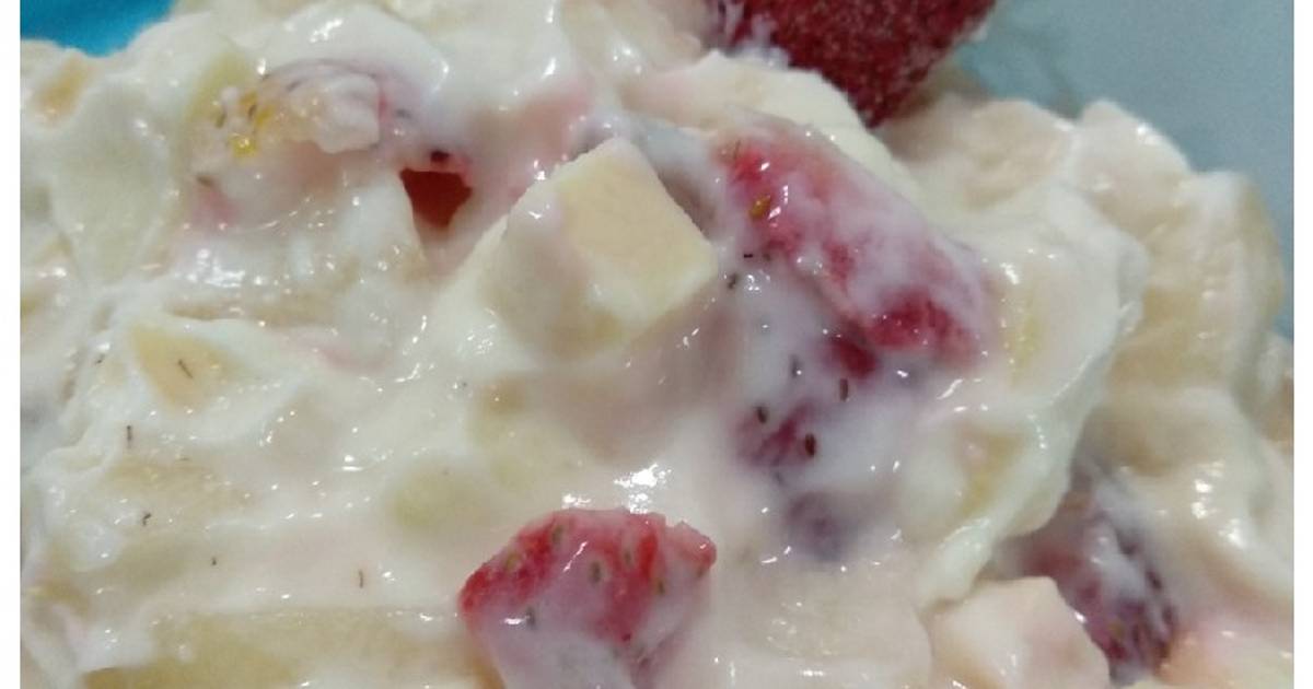 35 resep  creamy salad  buah  enak dan sederhana Cookpad