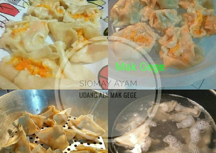 resep makanan Siomay Ayam Udang