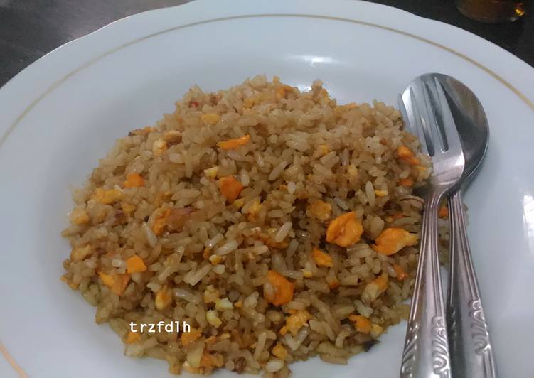  Resep Nasi Goreng Telur simple tanpa bumbu halus oleh 