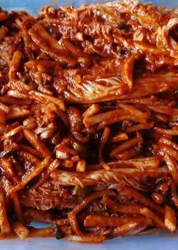 Kimchi tradisional dengan bahan lokal ala rere