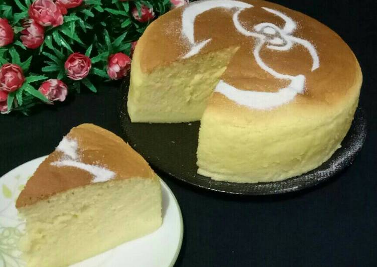 gambar untuk resep Japanese Cotoon Cheesecake