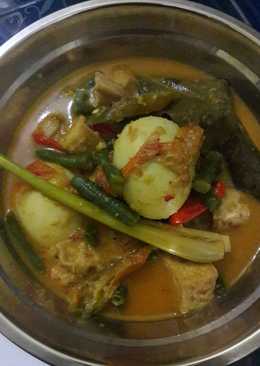 Sayur Tahu Pedas Gurih