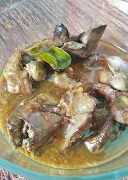 Semur Hati Ampela (Tidak Pedas)