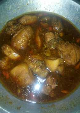 Ayam kecap ala anak kos