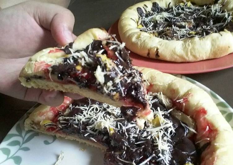 gambar untuk resep Pizza banana sweet