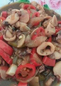 Cumi oseng cabe (sederhana) #BikinRamadanBerkesan