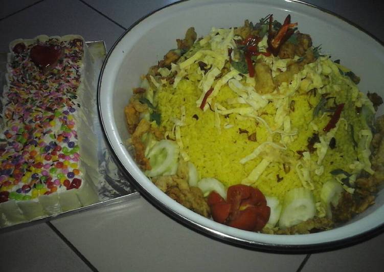 gambar untuk cara membuat Nasi uduk anniversary